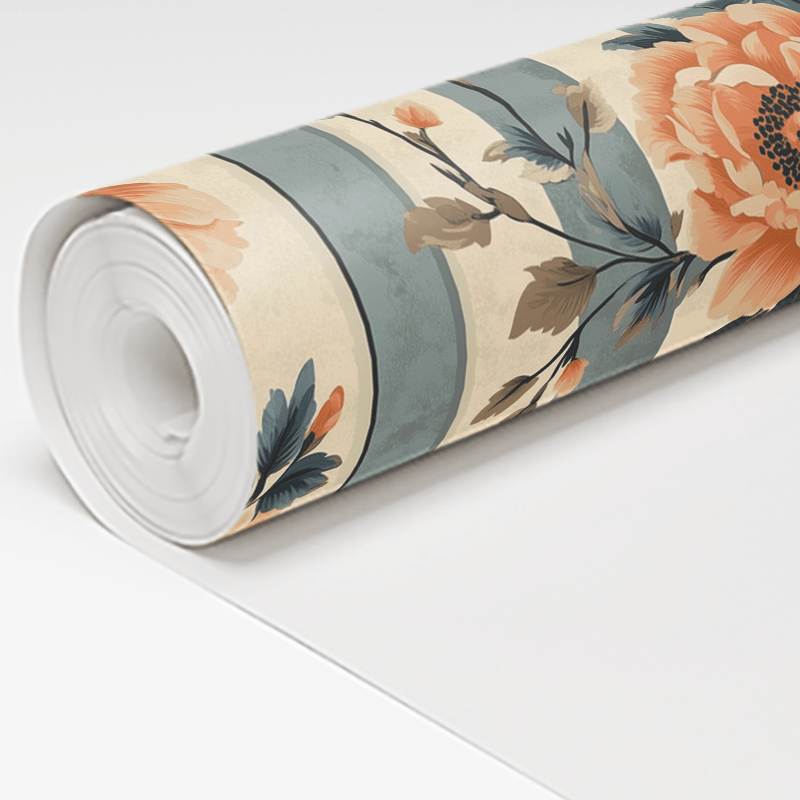 Florentine Stripes Wallpaper - Painted Paper