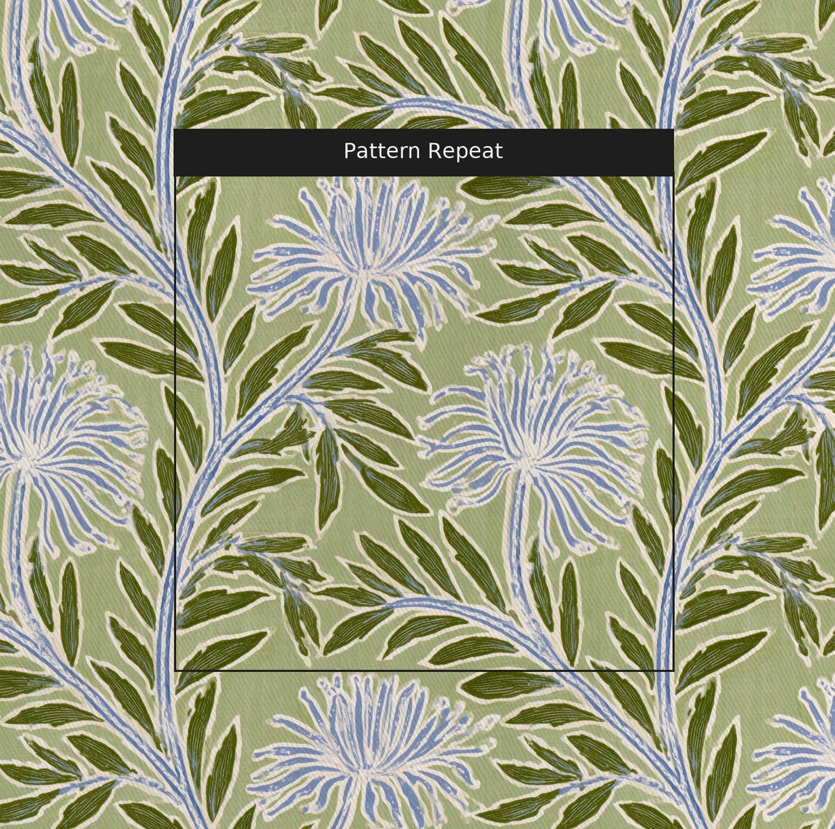Flourish & Frill - Fabric - Painted Paper