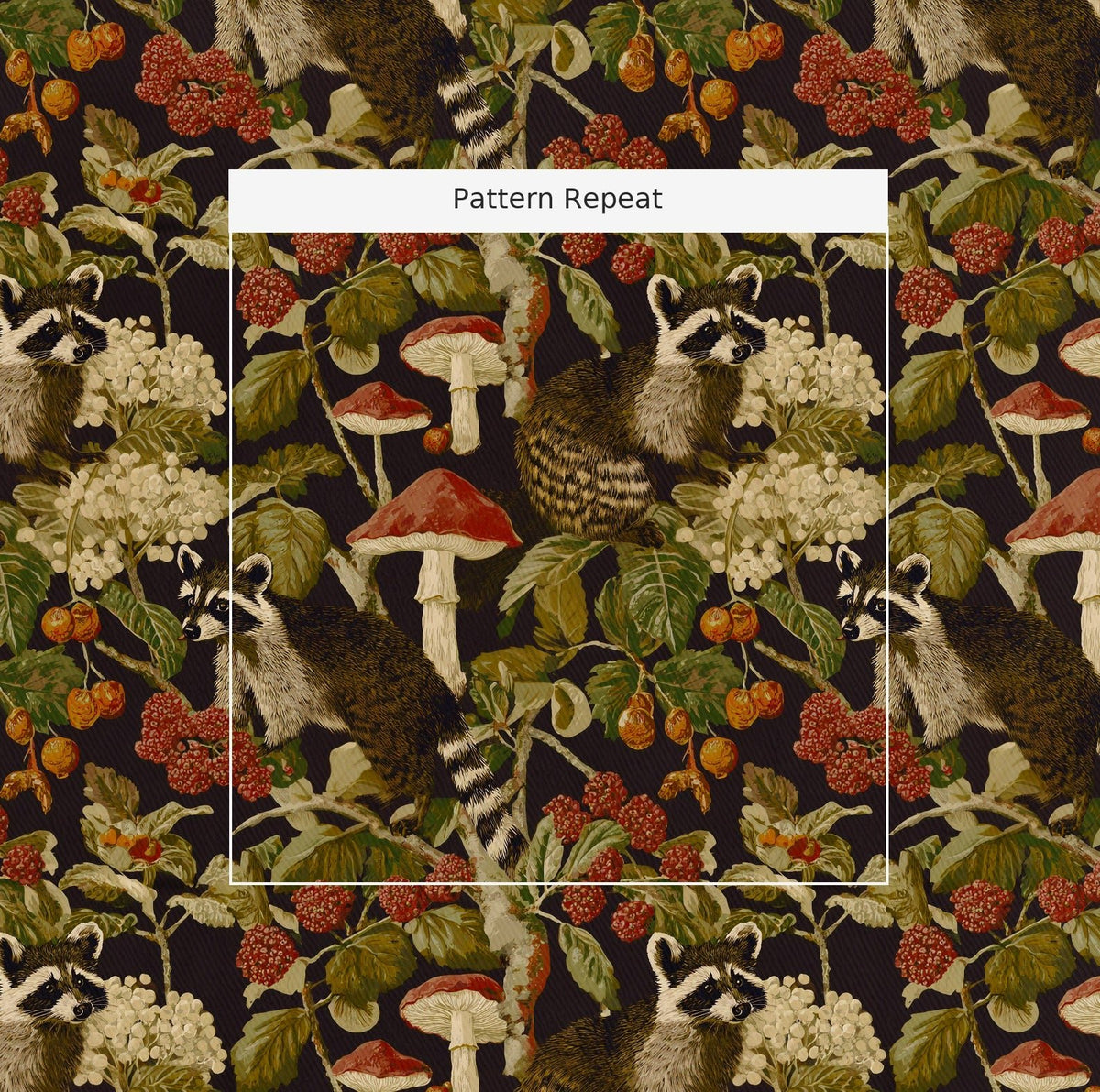 Forager - Fabric - Painted Paper