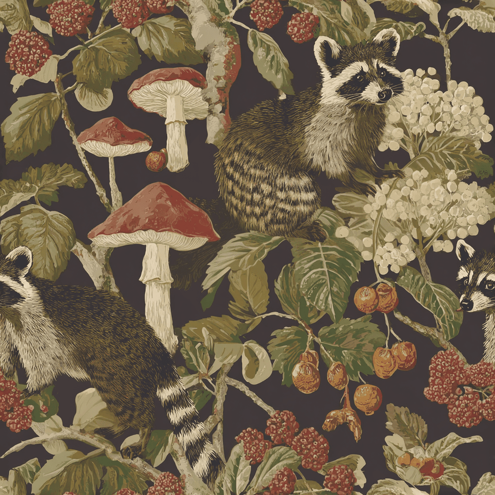 Forager Wallpaper - Painted Paper