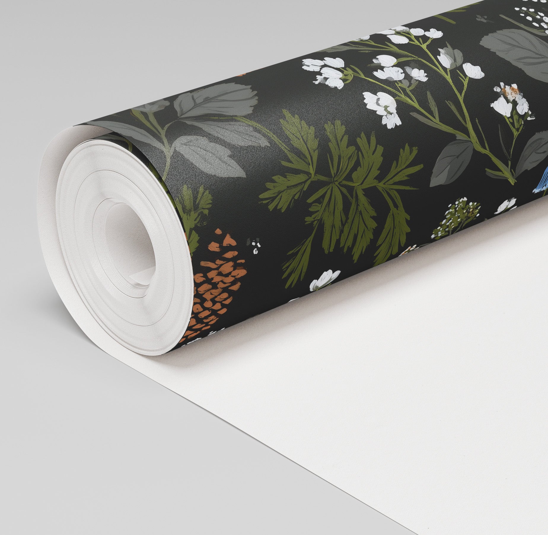 Forest Floor Wallpaper - Painted Paper
