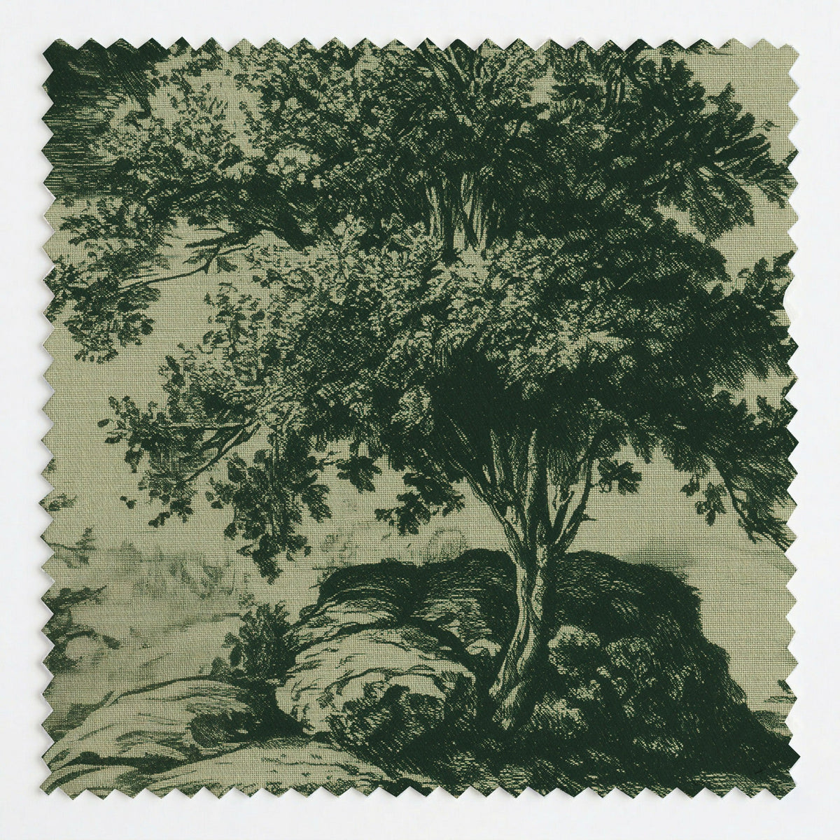 Forrest Ink Toile - Fabric - Painted Paper
