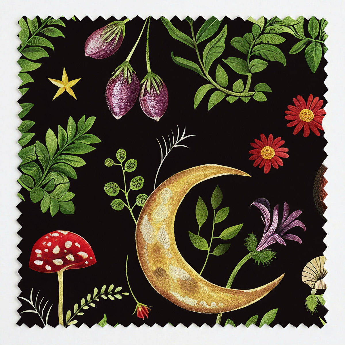 Foxfire Meadow - Fabric - Painted Paper