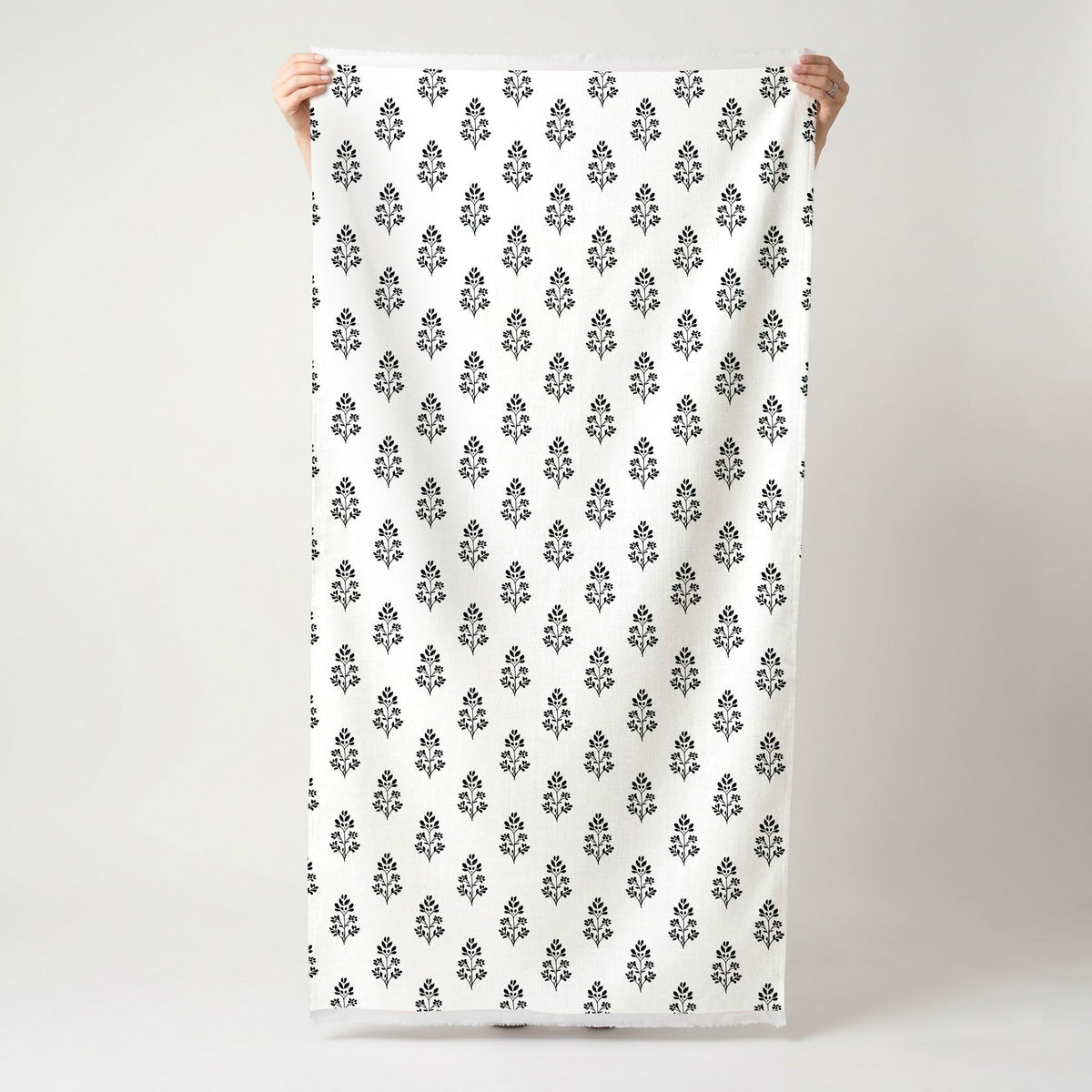 Frances Floral - Fabric - Painted Paper