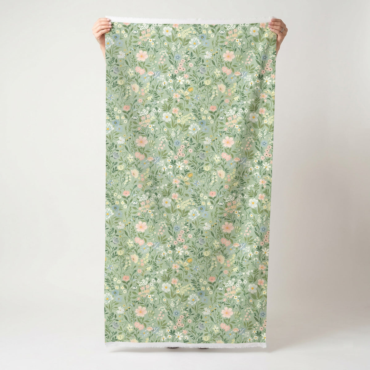Francesca - Fabric - Painted Paper