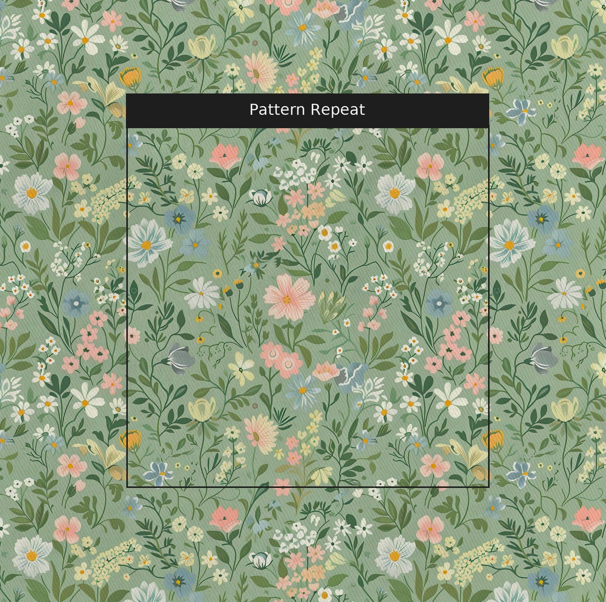 Francesca - Fabric - Painted Paper