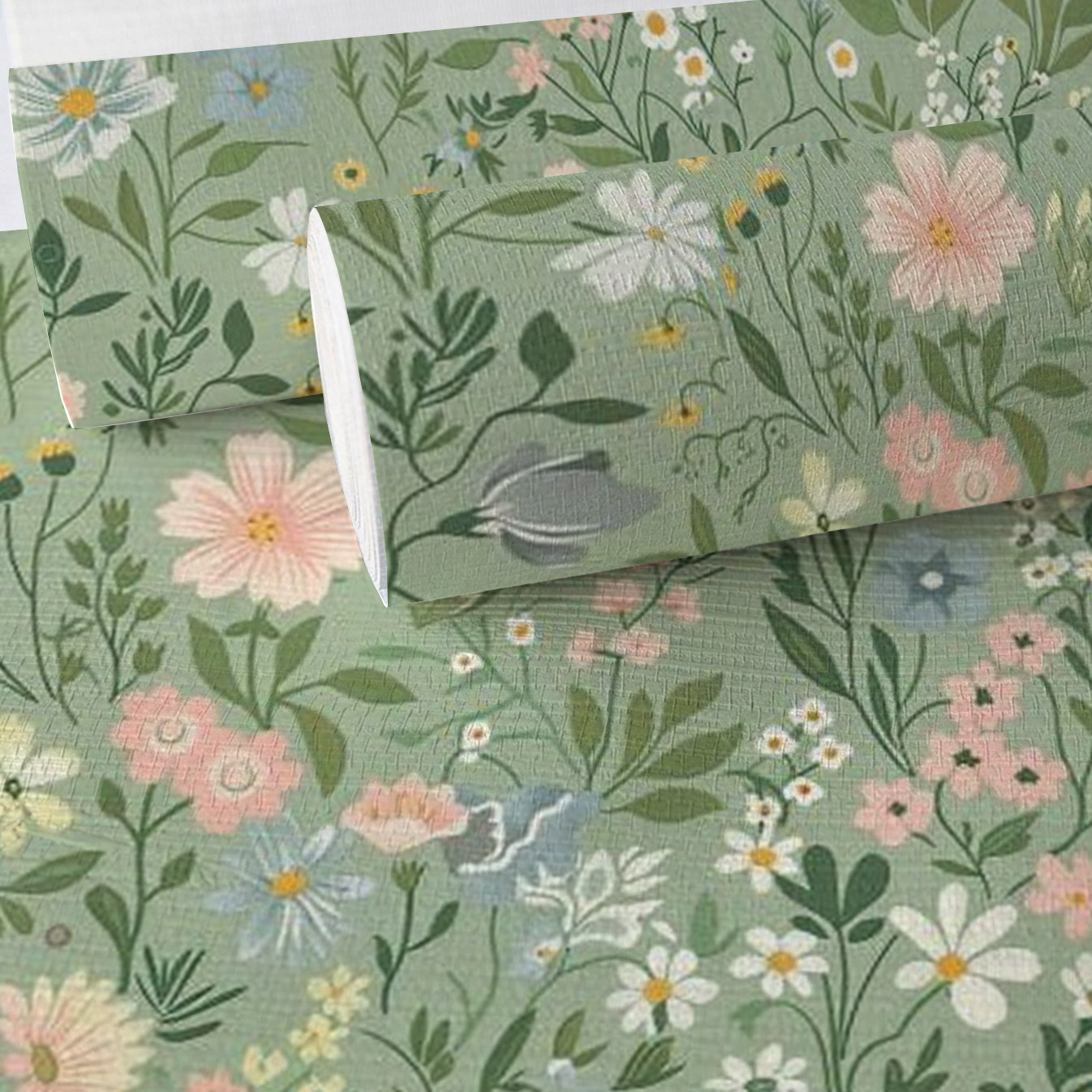 Francesca Faux Grasscloth Wallpaper
