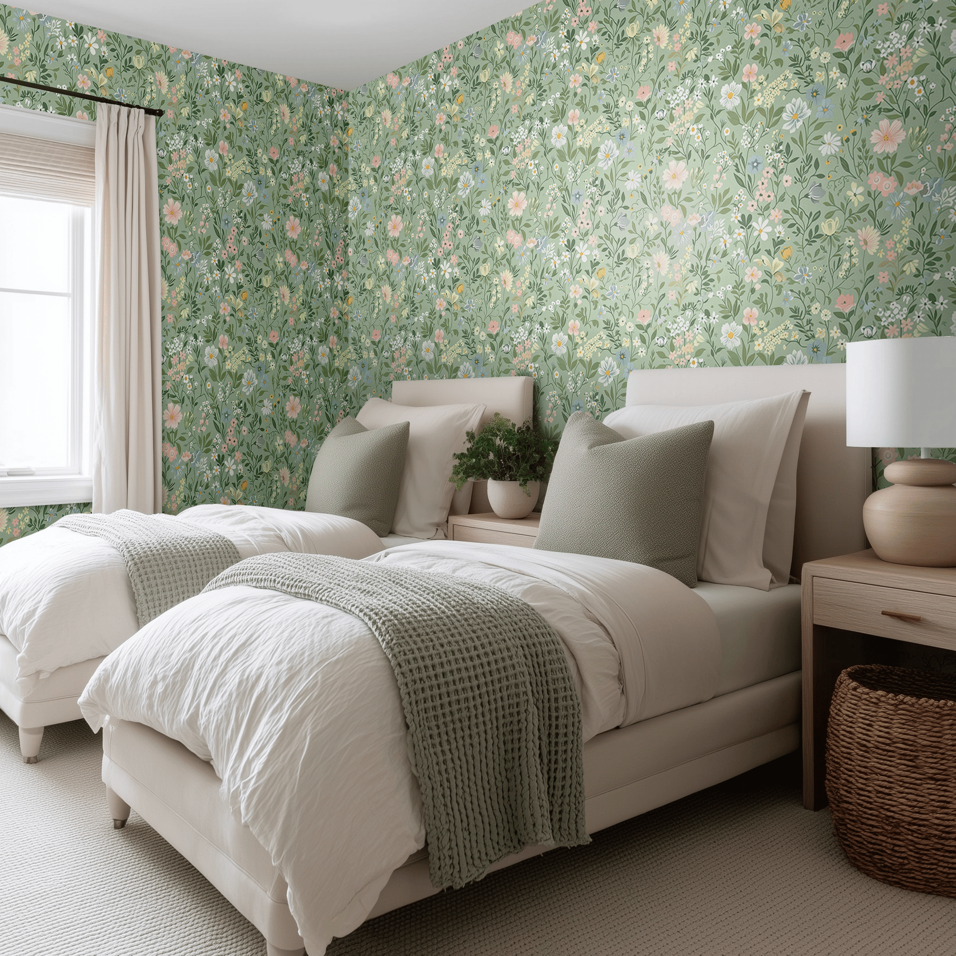 Francesca Wallpaper - Painted Paper