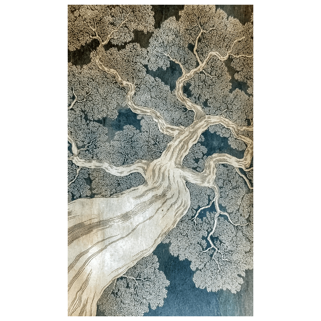 From Below - Tapestry - Painted Paper