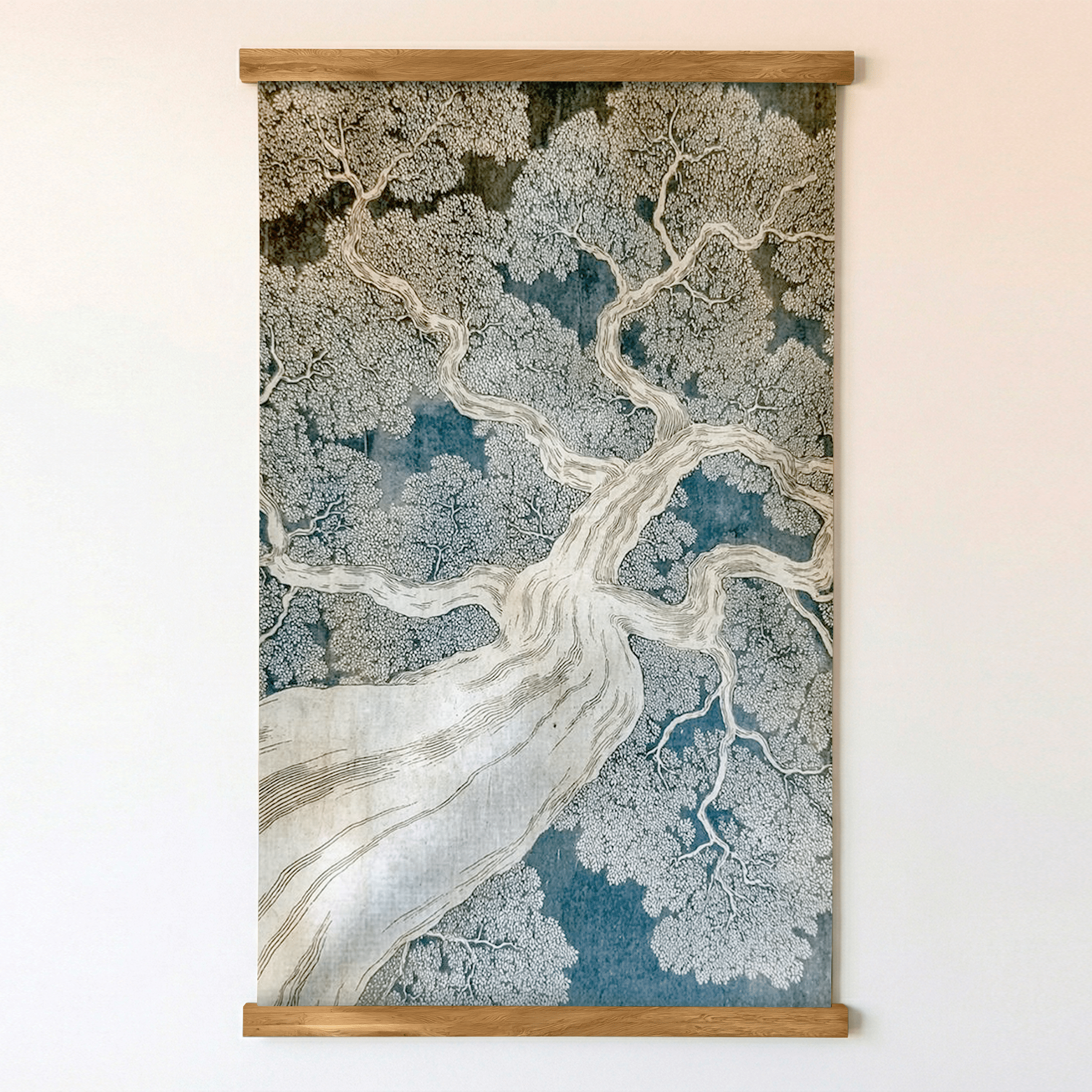 From Below - Tapestry - Painted Paper