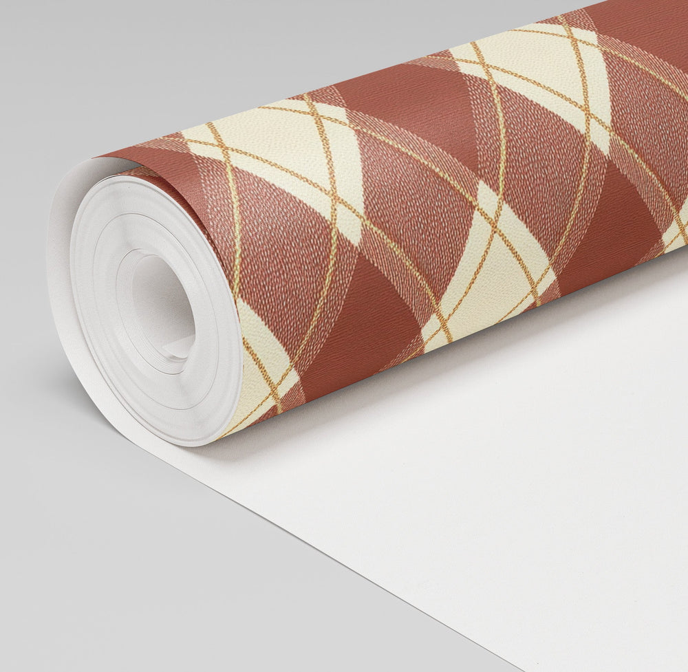 Frontier Argyle - Painted Paper