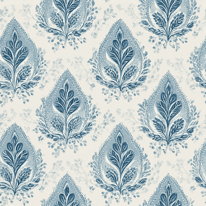 Frost Fern Wallpaper - Painted Paper
