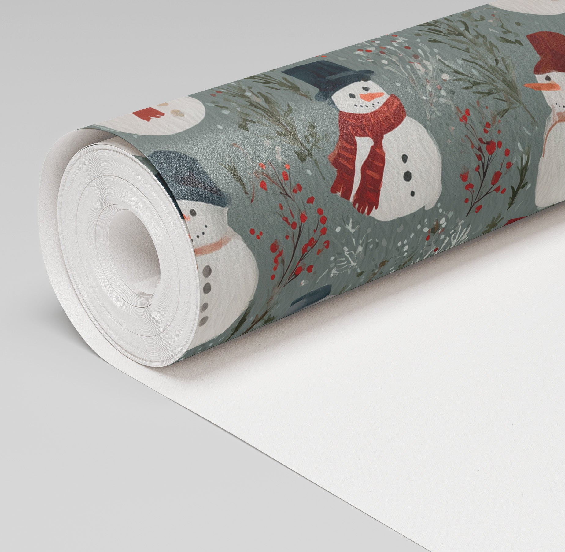 Frosted Companions Wallpaper - Painted Paper