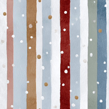 Frosted Stripes Wallpaper - Painted Paper