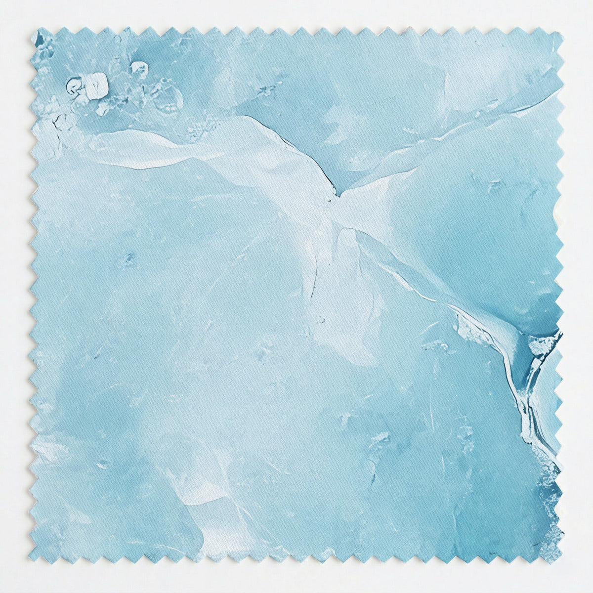Frozen Elegance - Fabric - Painted Paper
