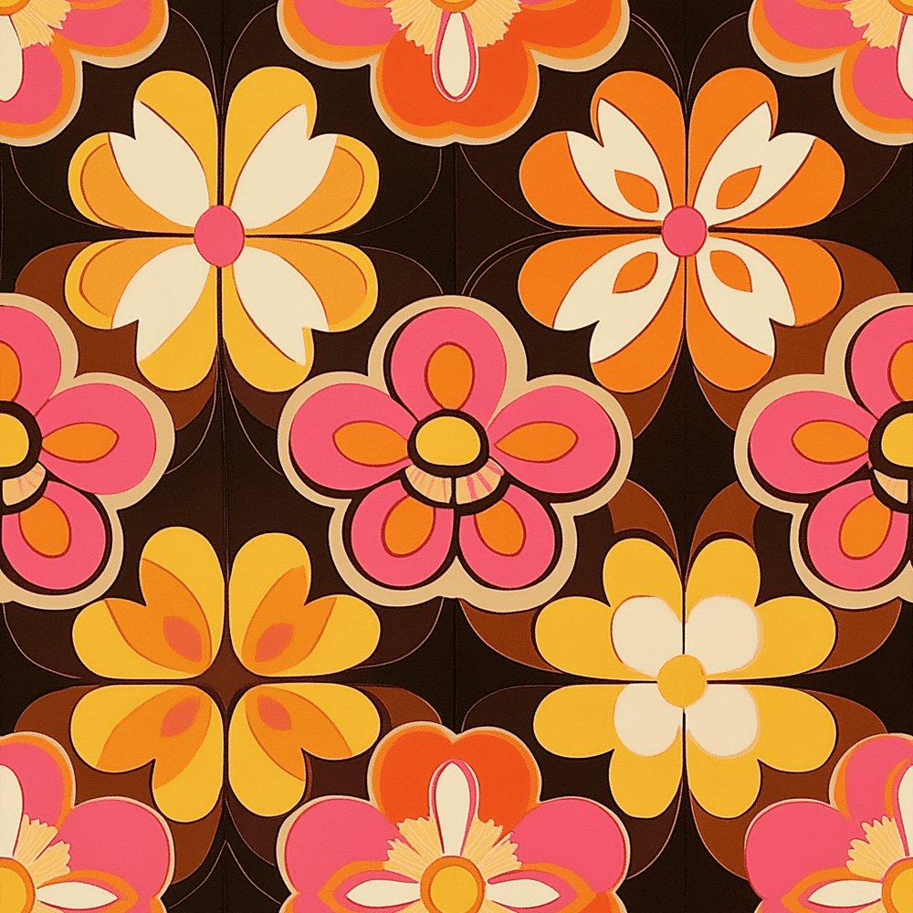 Funkadelic Flora - Painted Paper