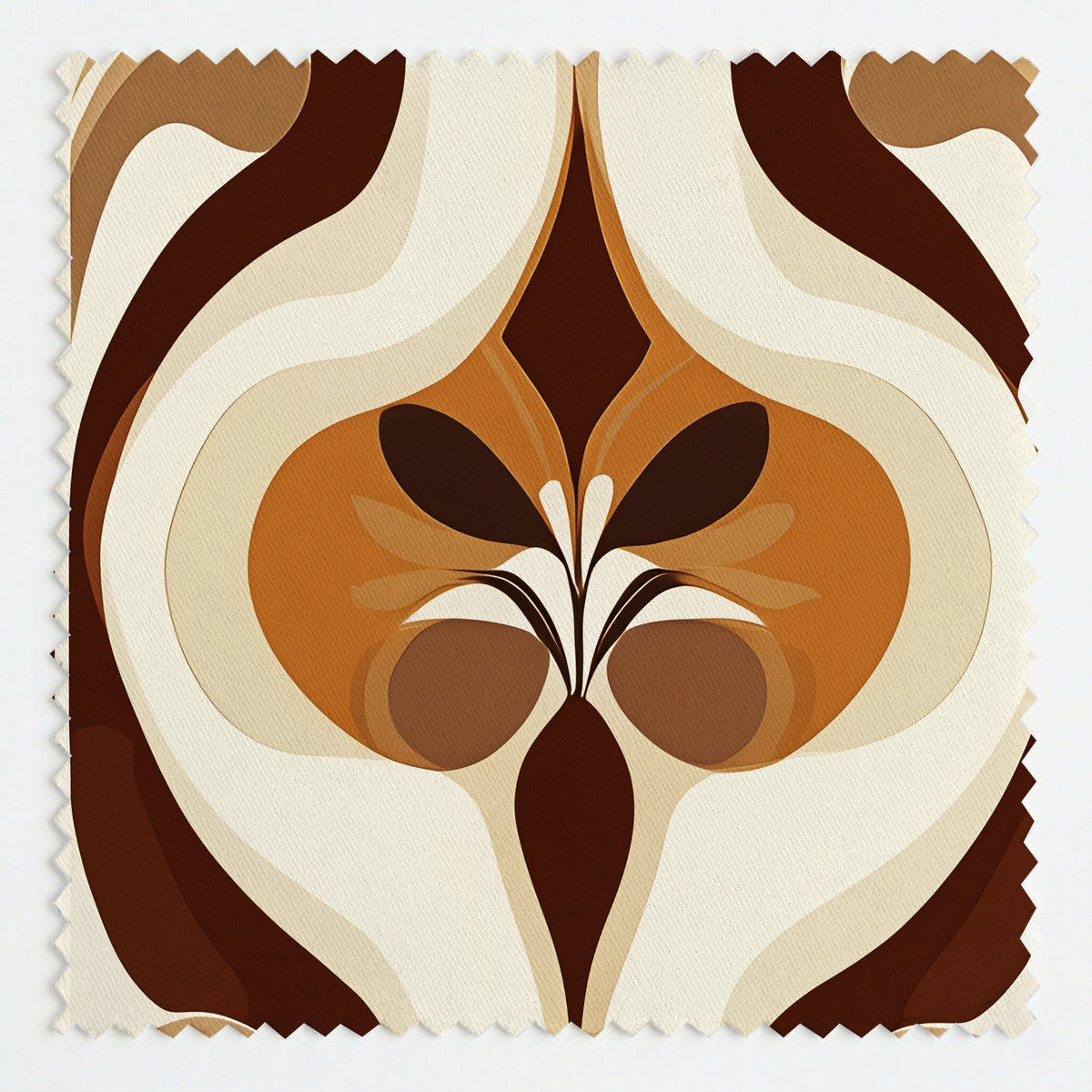 Funky Flow - Fabric - Painted Paper