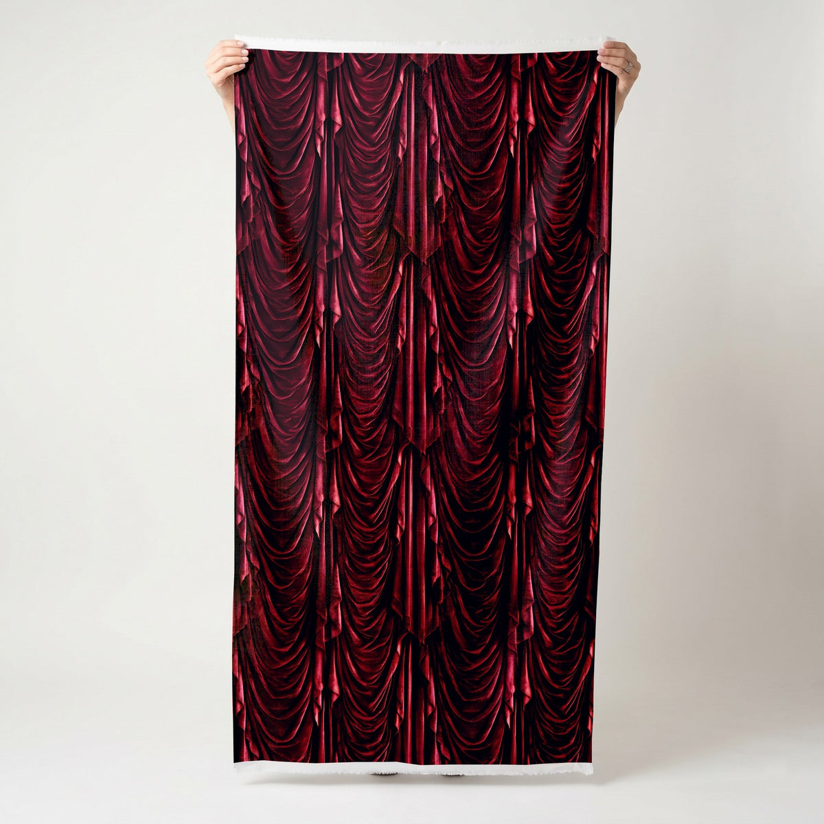 Gable - Fabric - Painted Paper