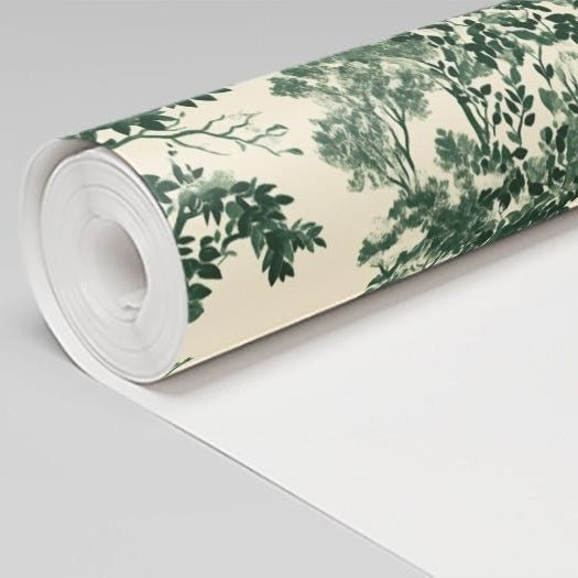 Garden Gathering Wallpaper - Painted Paper