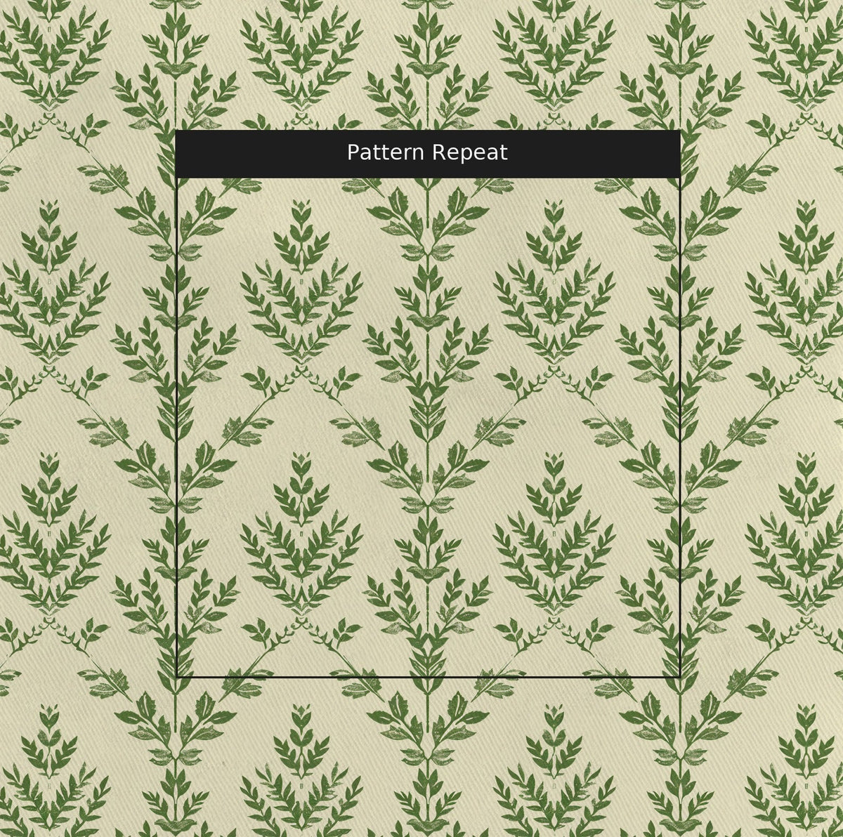 Garden Lattice - Fabric - Painted Paper