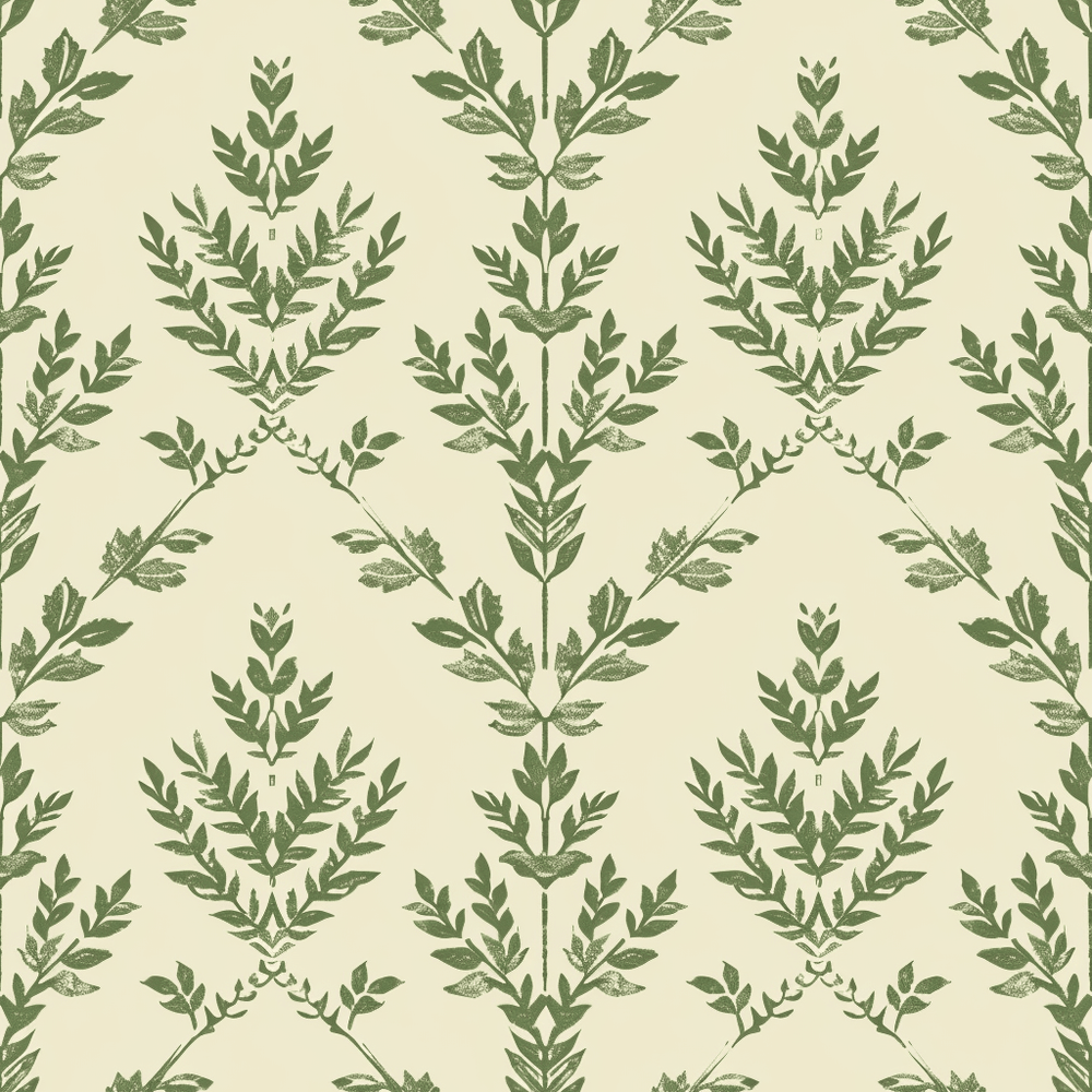 Garden Lattice Wallpaper - Painted Paper