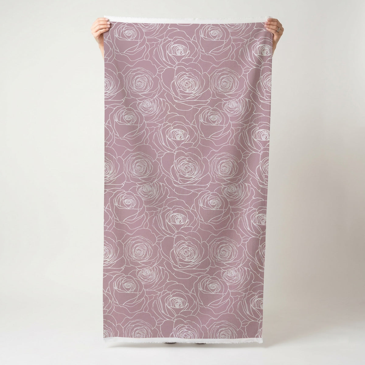 Garden Sketch - Fabric - Painted Paper