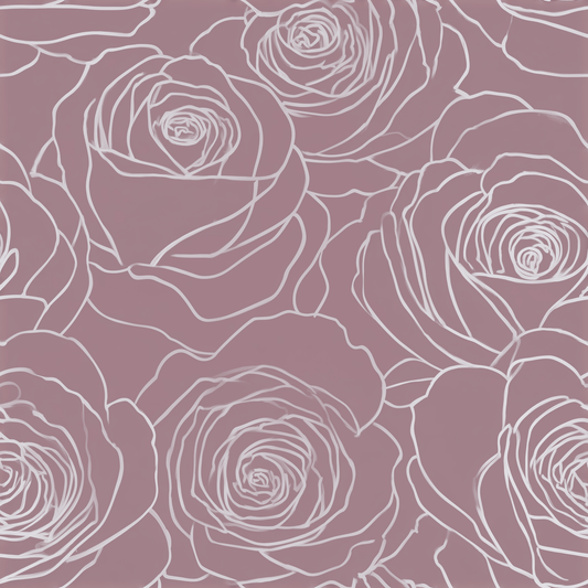 Garden Sketch Wallpaper - Painted Paper