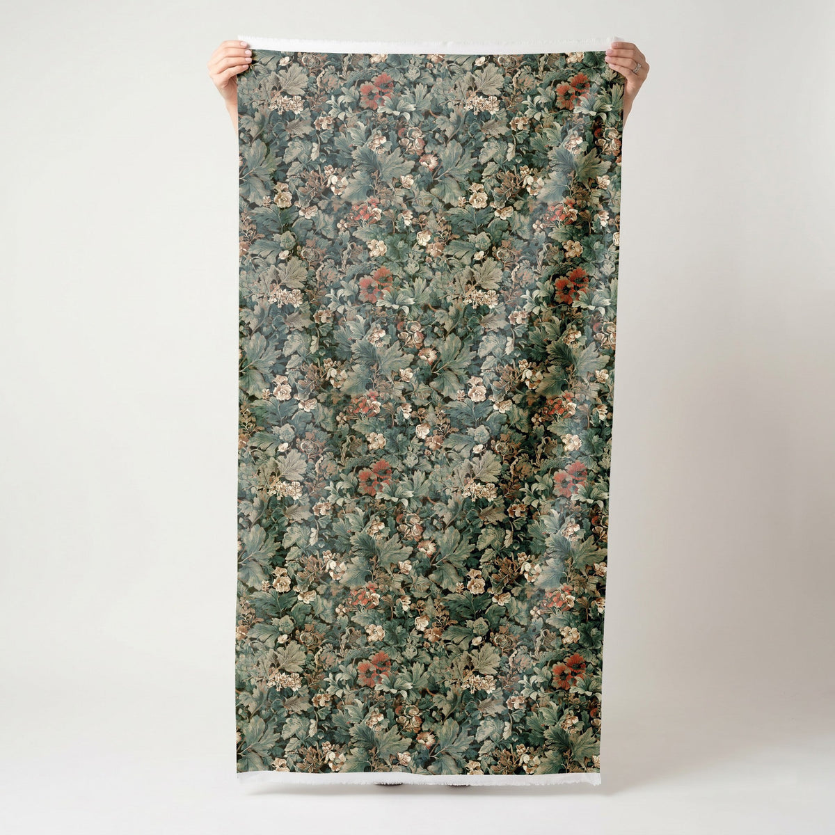 Garden Weave Pattern - Fabric - Painted Paper