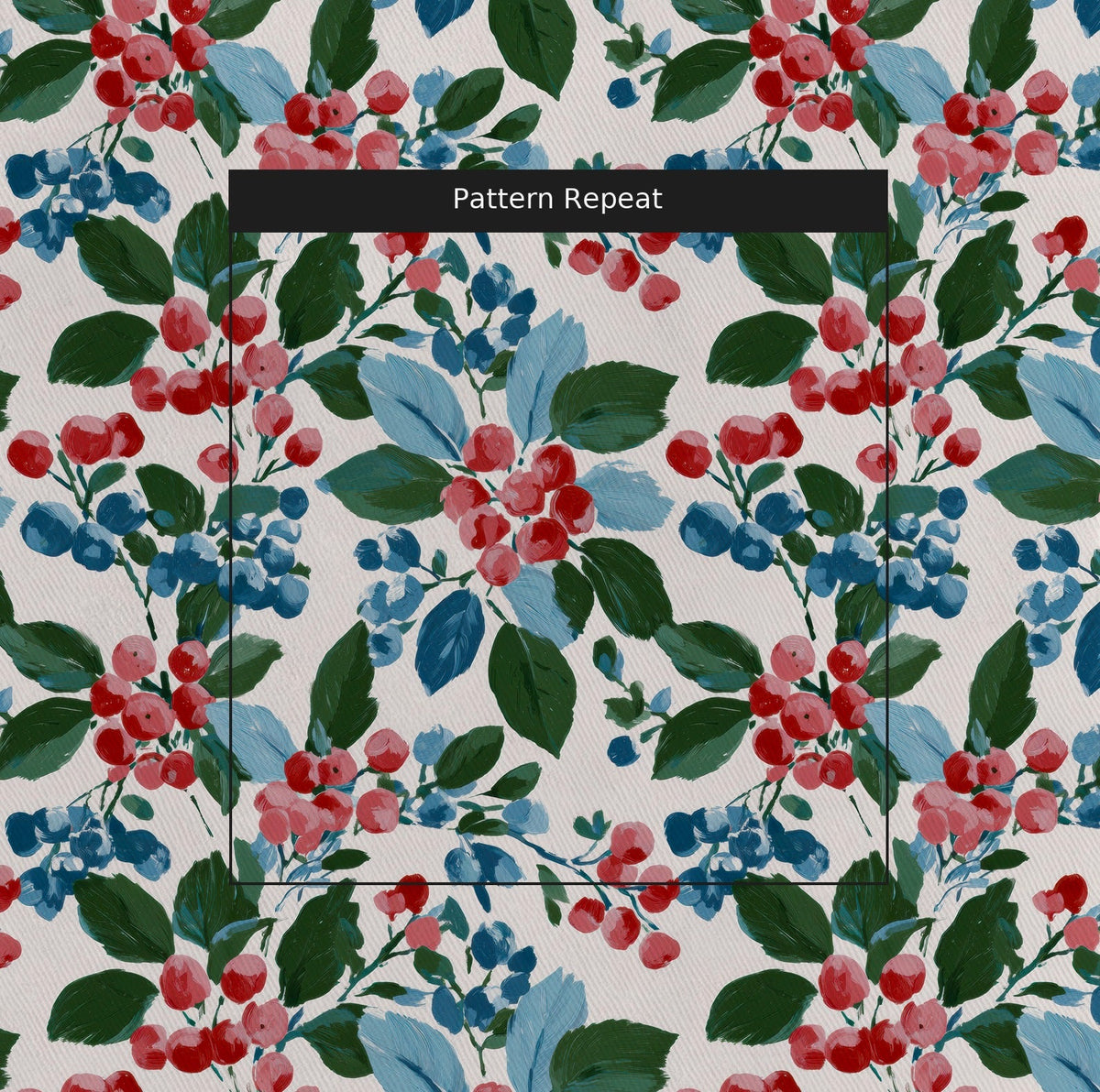 Garland Orchard - Fabric - Painted Paper