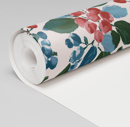 Garland Orchard Wallpaper - Painted Paper