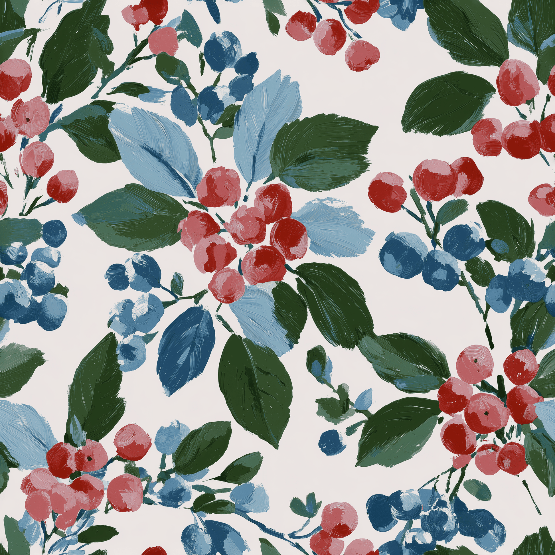 Garland Orchard Wallpaper - Painted Paper