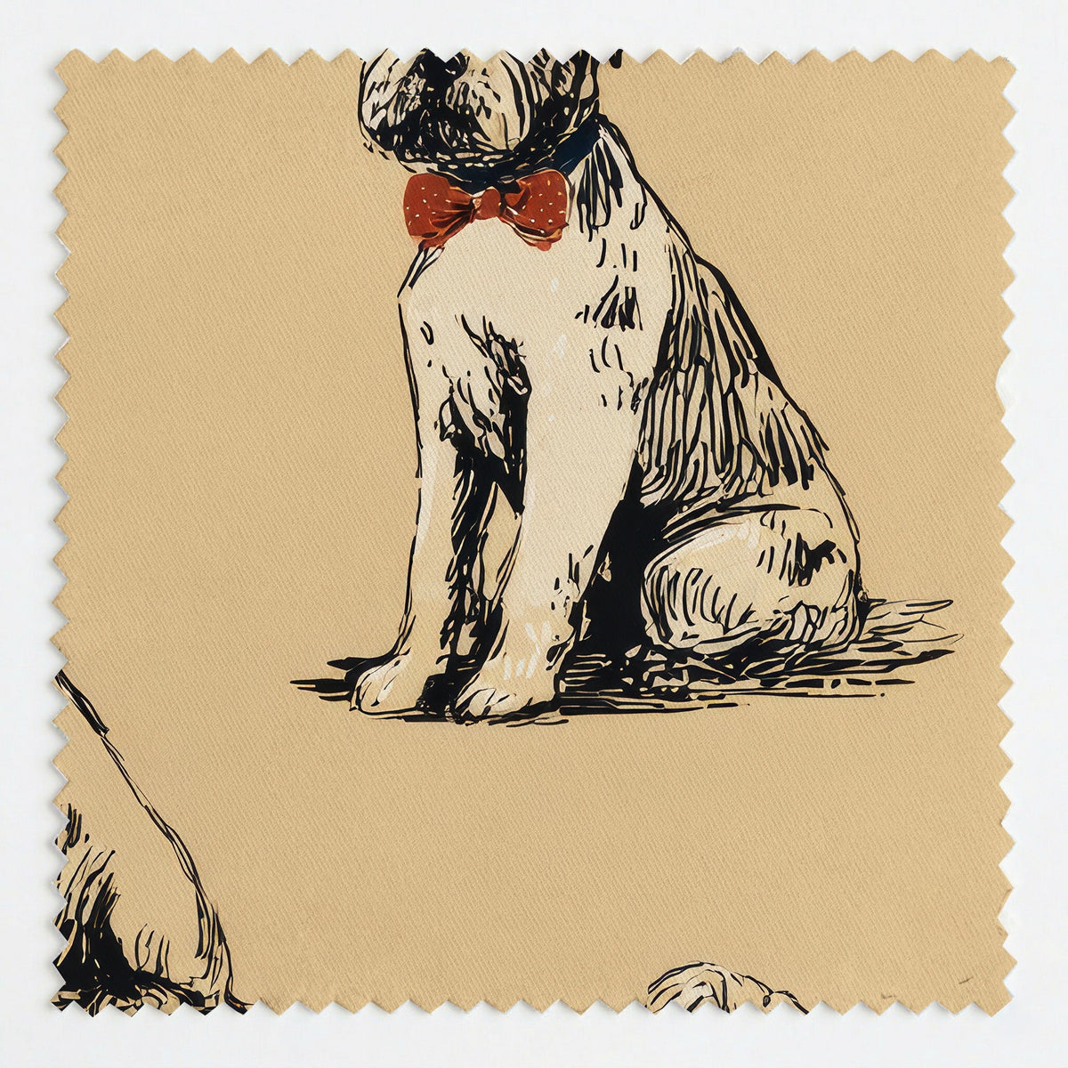 Gentleman's Pack - Fabric - Painted Paper