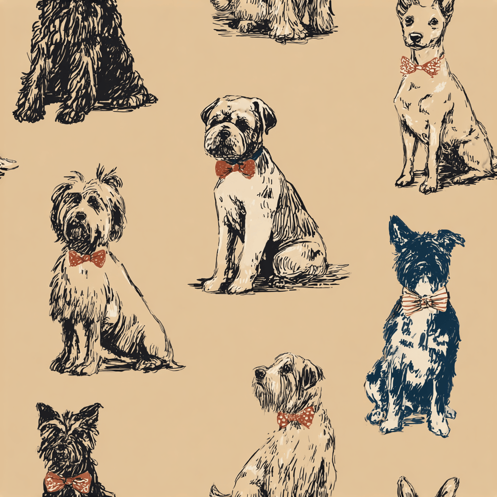 Gentleman's Pack Wallpaper - Painted Paper