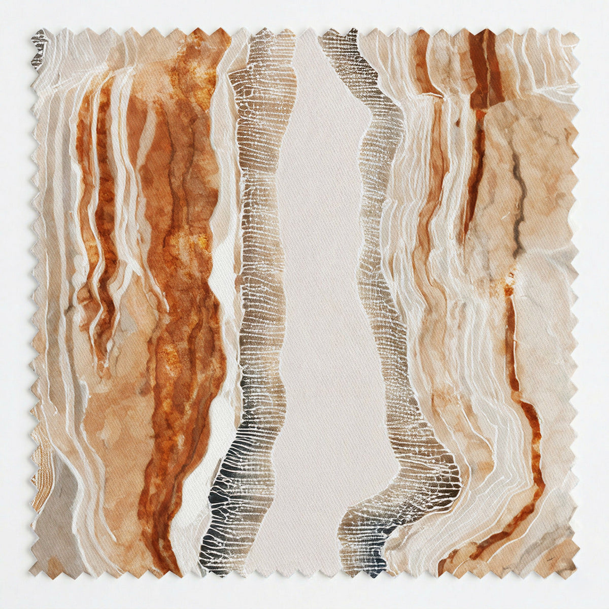 Geo Stripes - Fabric - Painted Paper