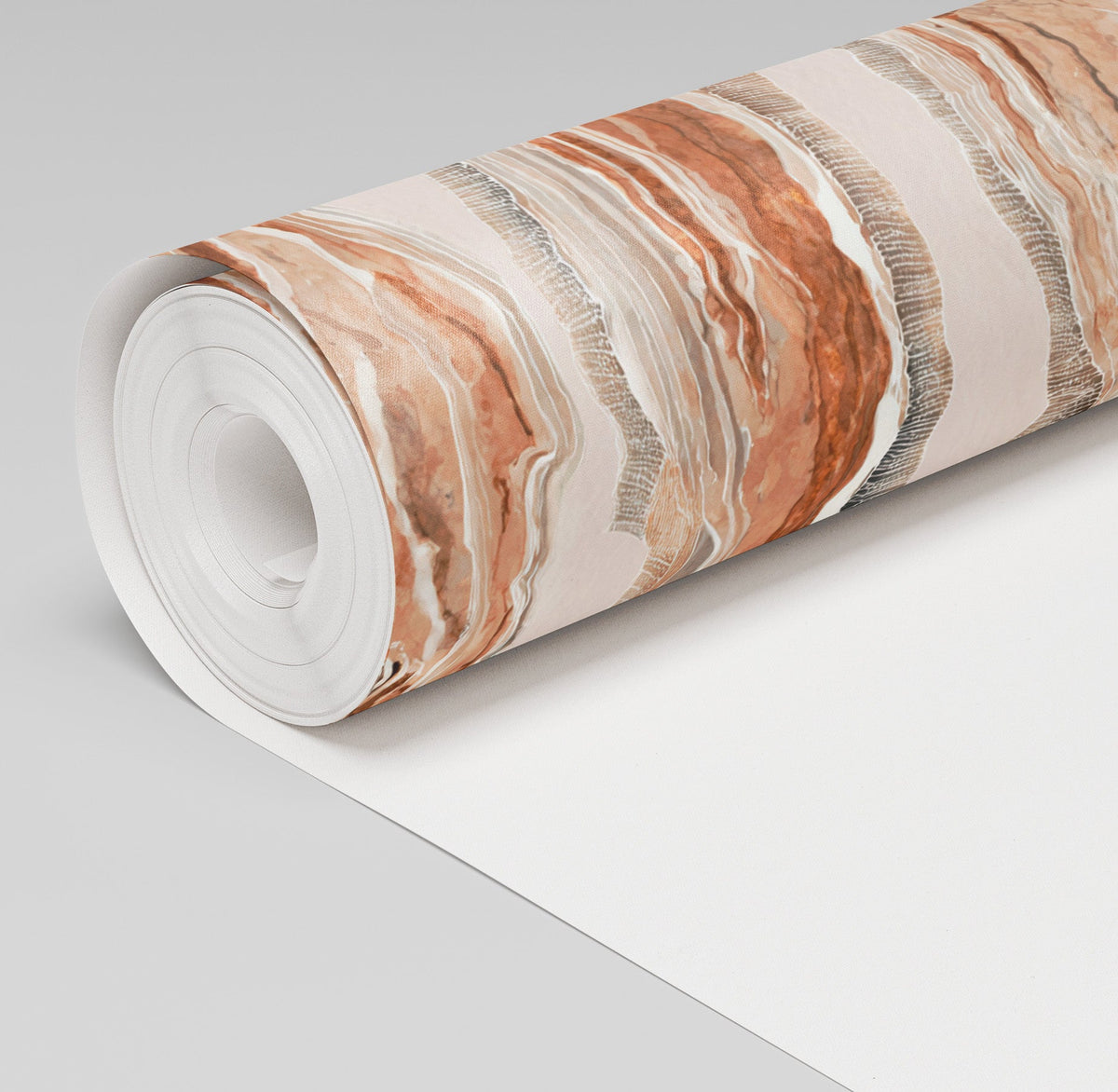 Geo Stripes Wallpaper - Painted Paper