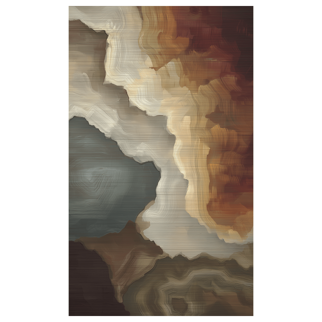 Geode Study - Tapestry - Painted Paper