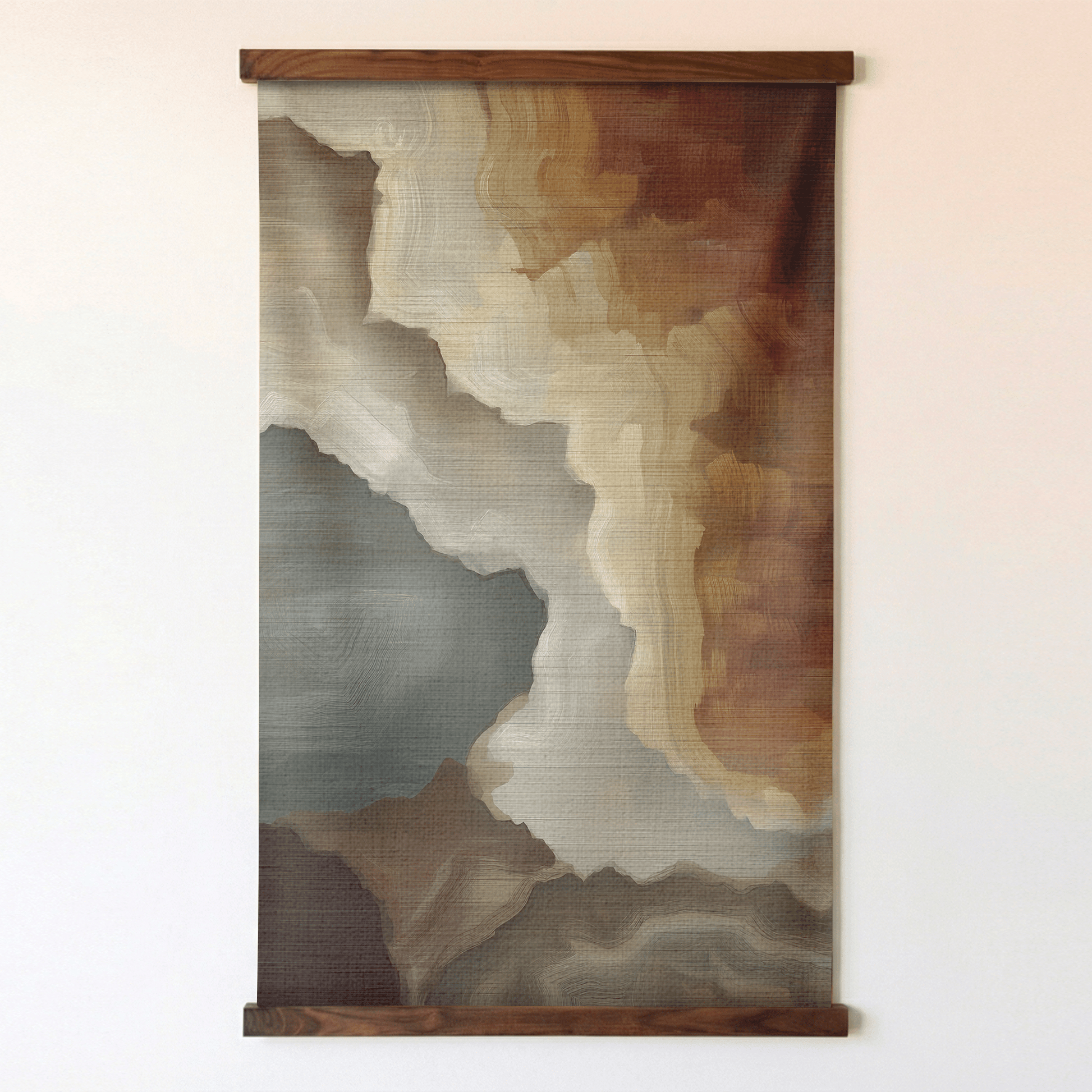 Geode Study - Tapestry - Painted Paper