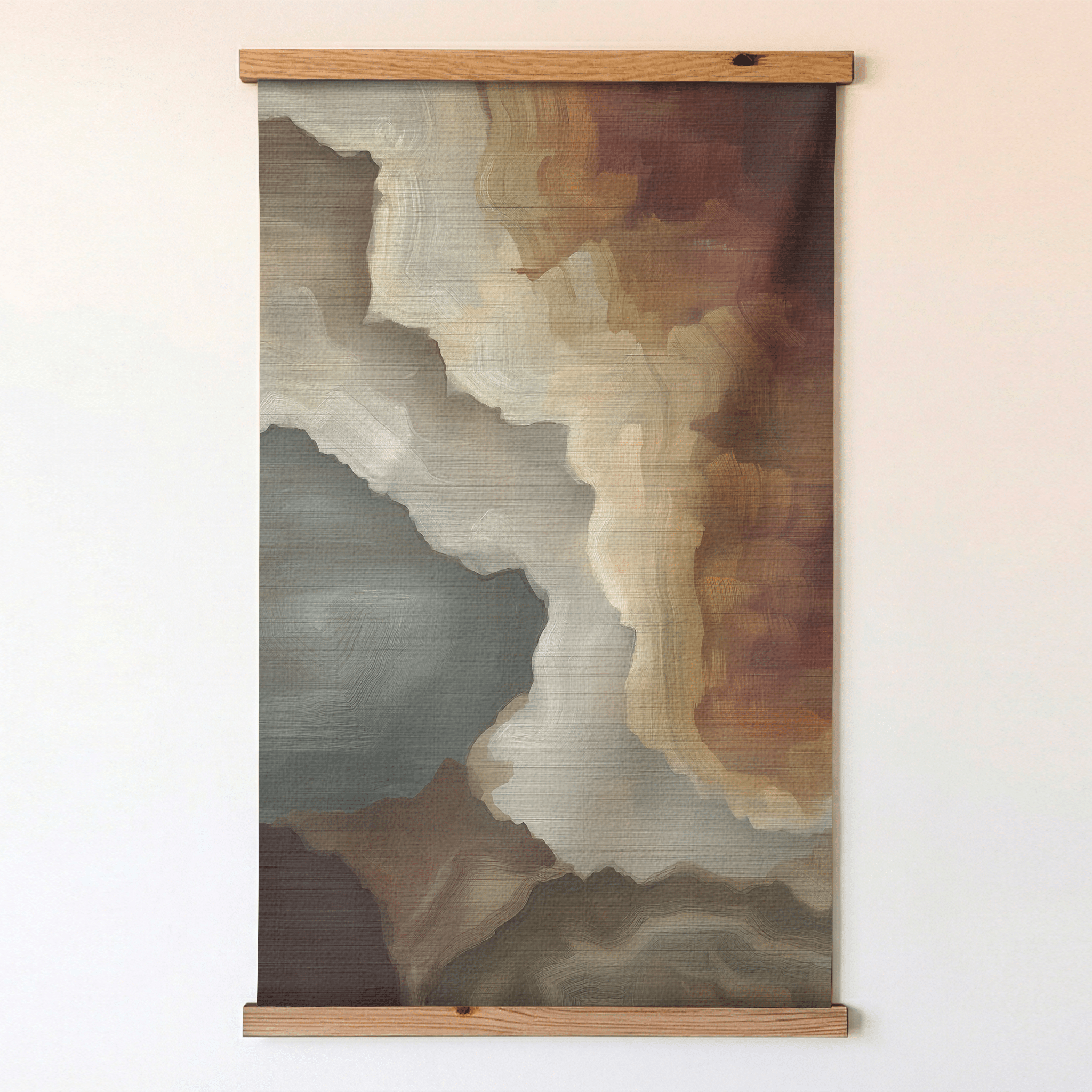 Geode Study - Tapestry - Painted Paper