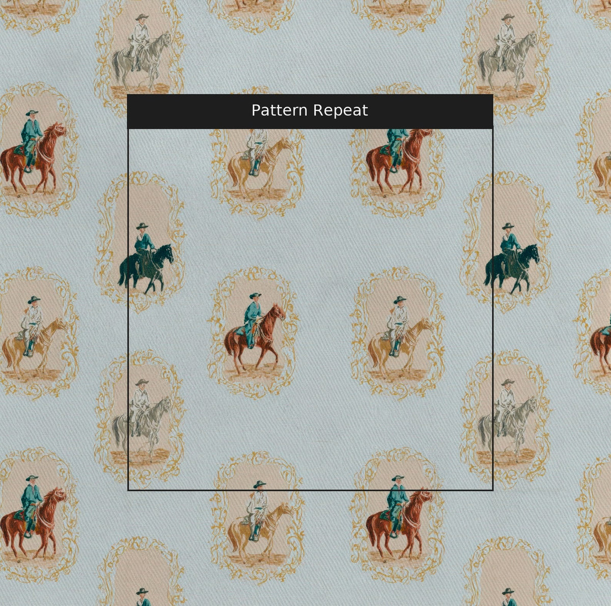 George - Fabric - Painted Paper