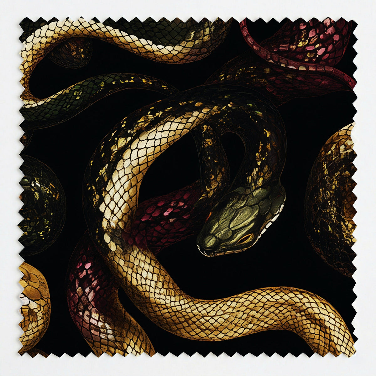 Gideon - Fabric - Painted Paper