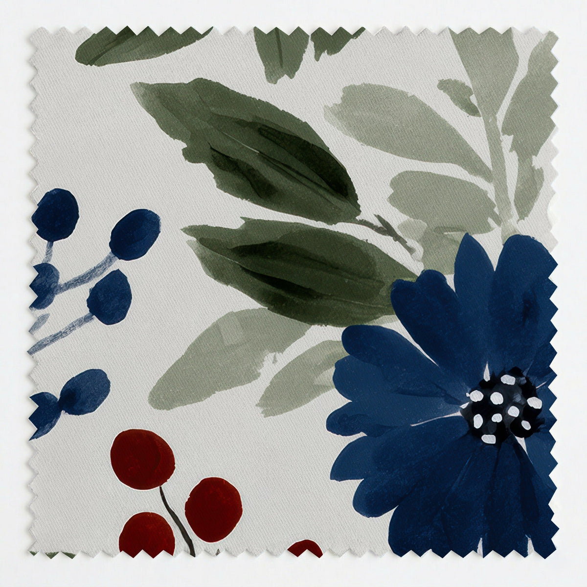 Gilded Petals - Fabric - Painted Paper