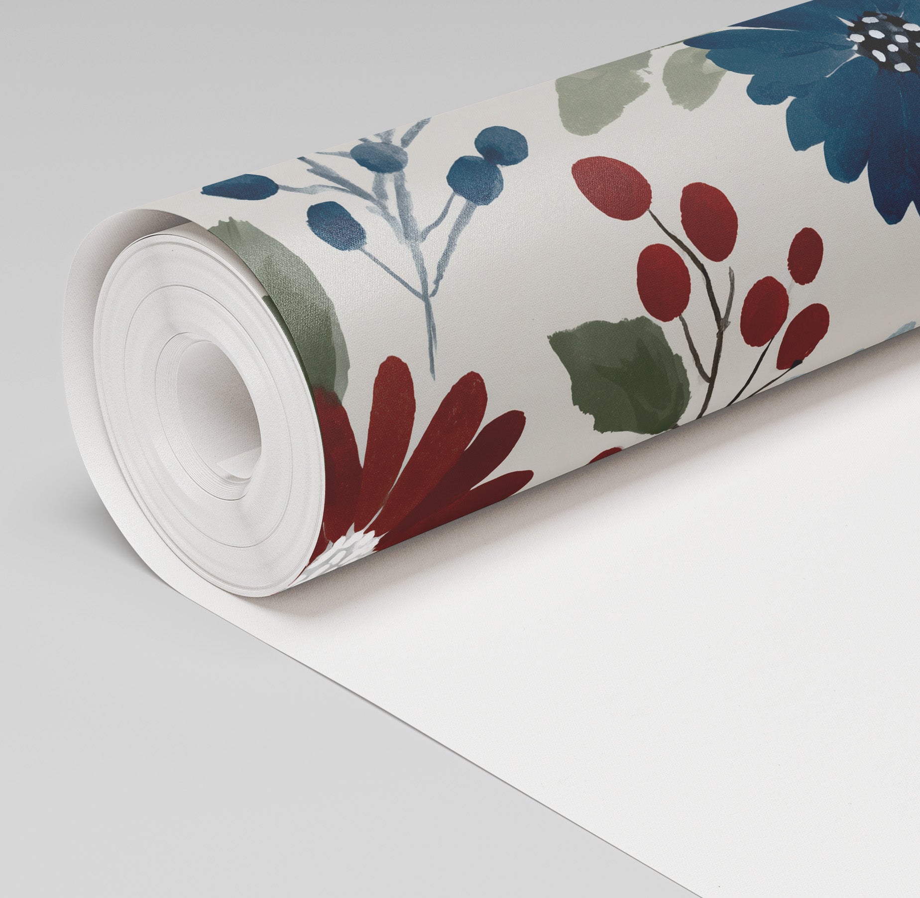 Gilded Petals Wallpaper - Painted Paper