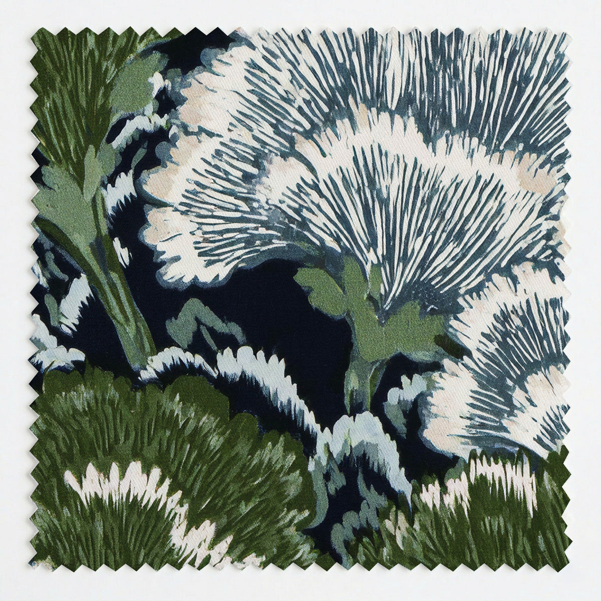 Ginkgo Textures - Fabric - Painted Paper