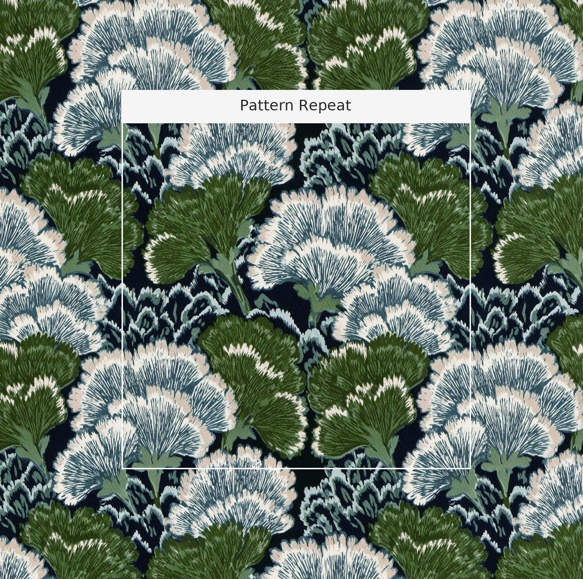 Ginkgo Textures - Fabric - Painted Paper