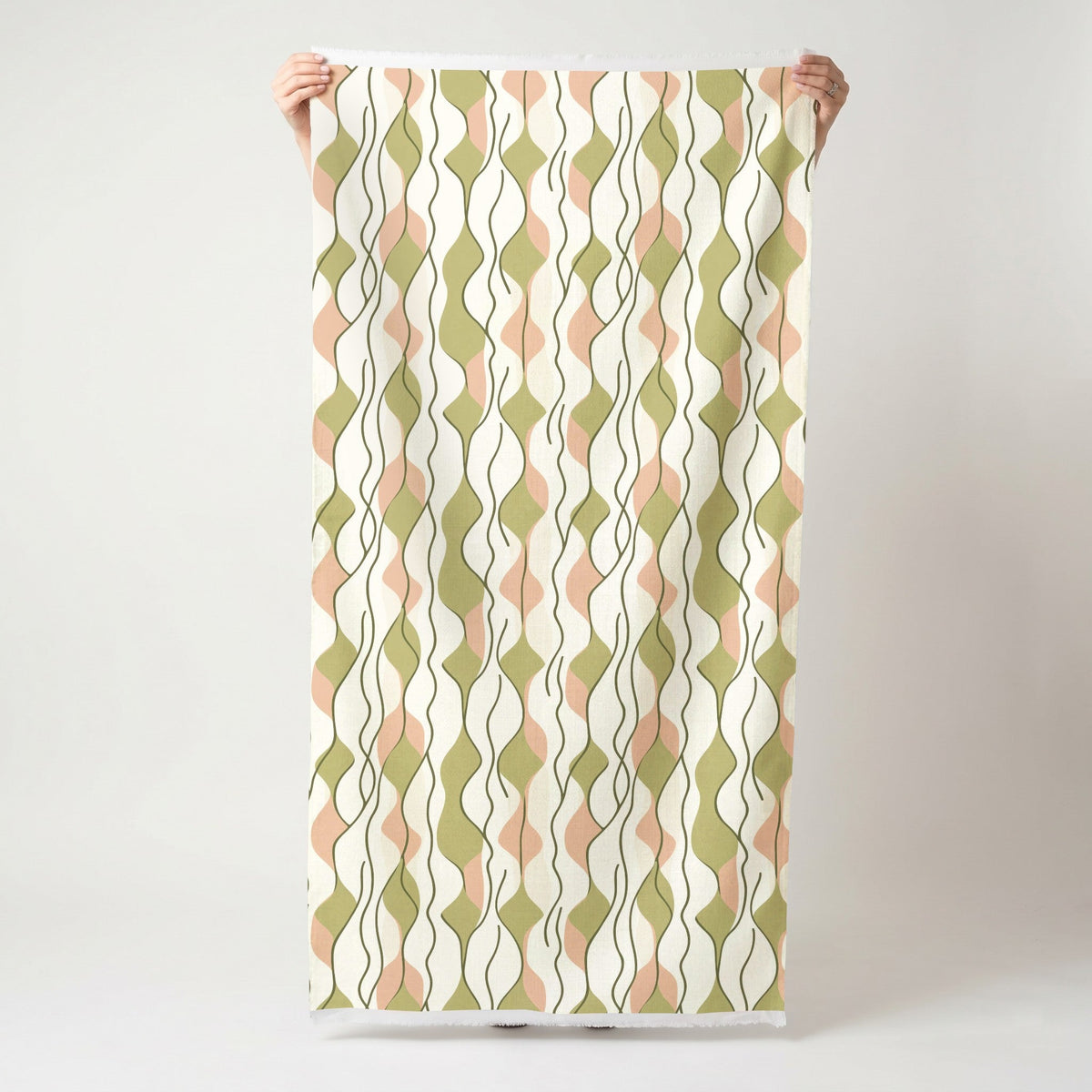 Gloria - Fabric - Painted Paper