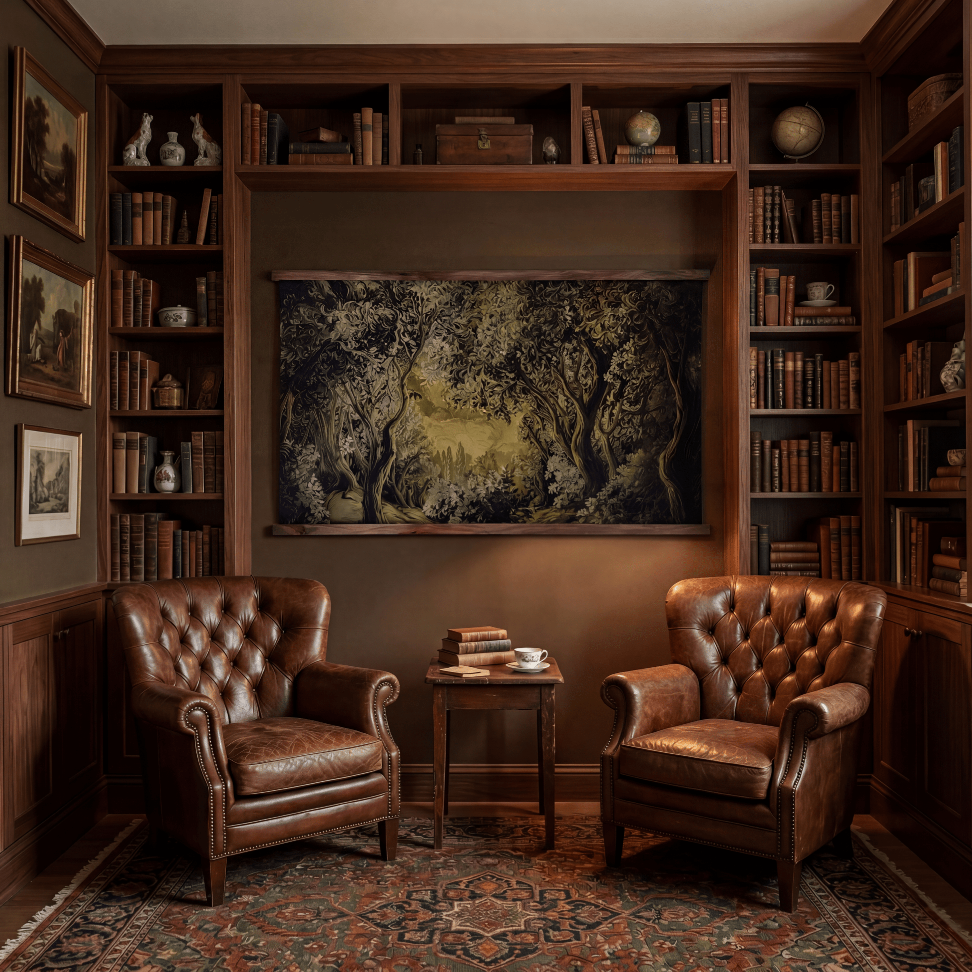 Golden Canopy - Tapestry - Painted Paper