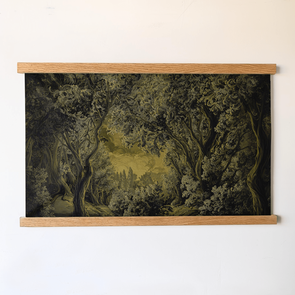 Golden Canopy - Tapestry - Painted Paper