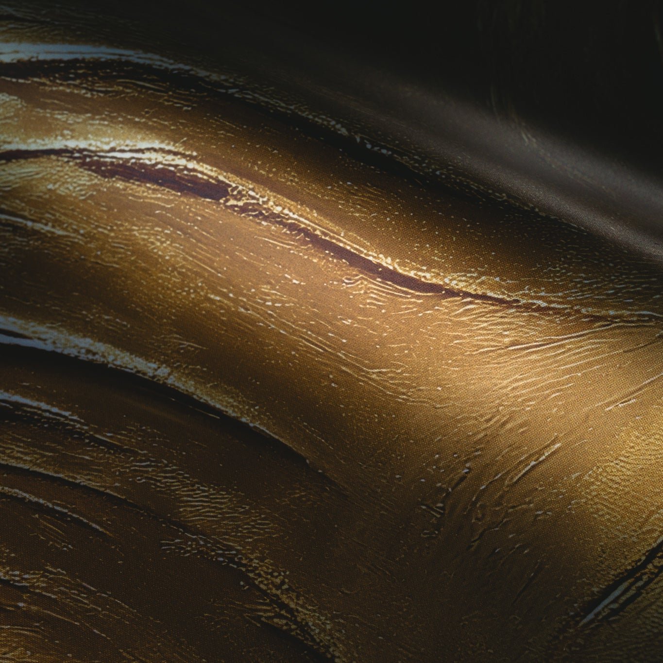 Golden Currents Wallpaper - Painted Paper