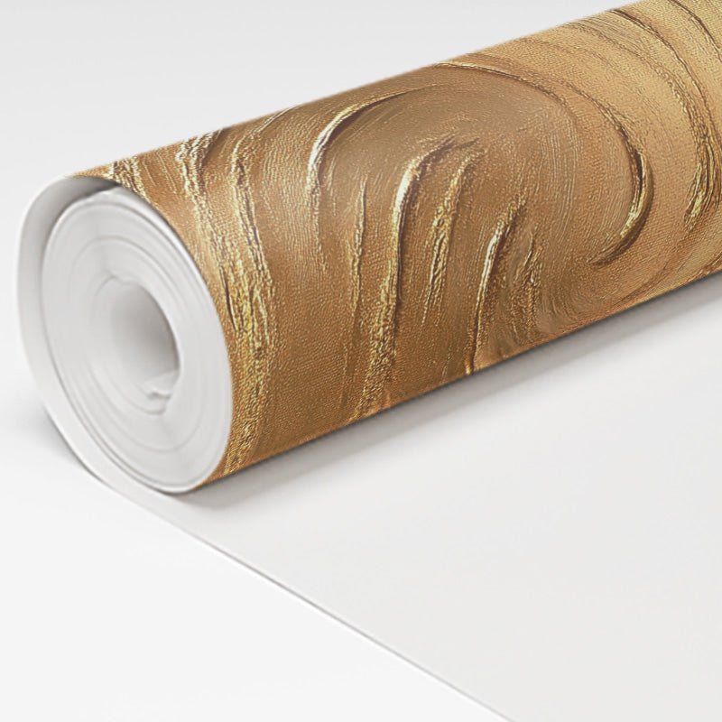 Golden Currents - Painted Paper