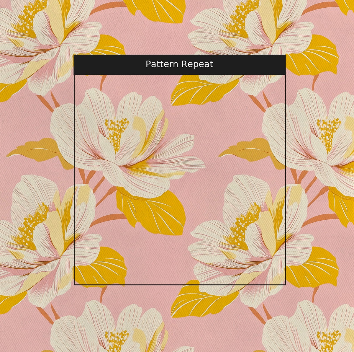 Golden Dawn - Fabric - Painted Paper